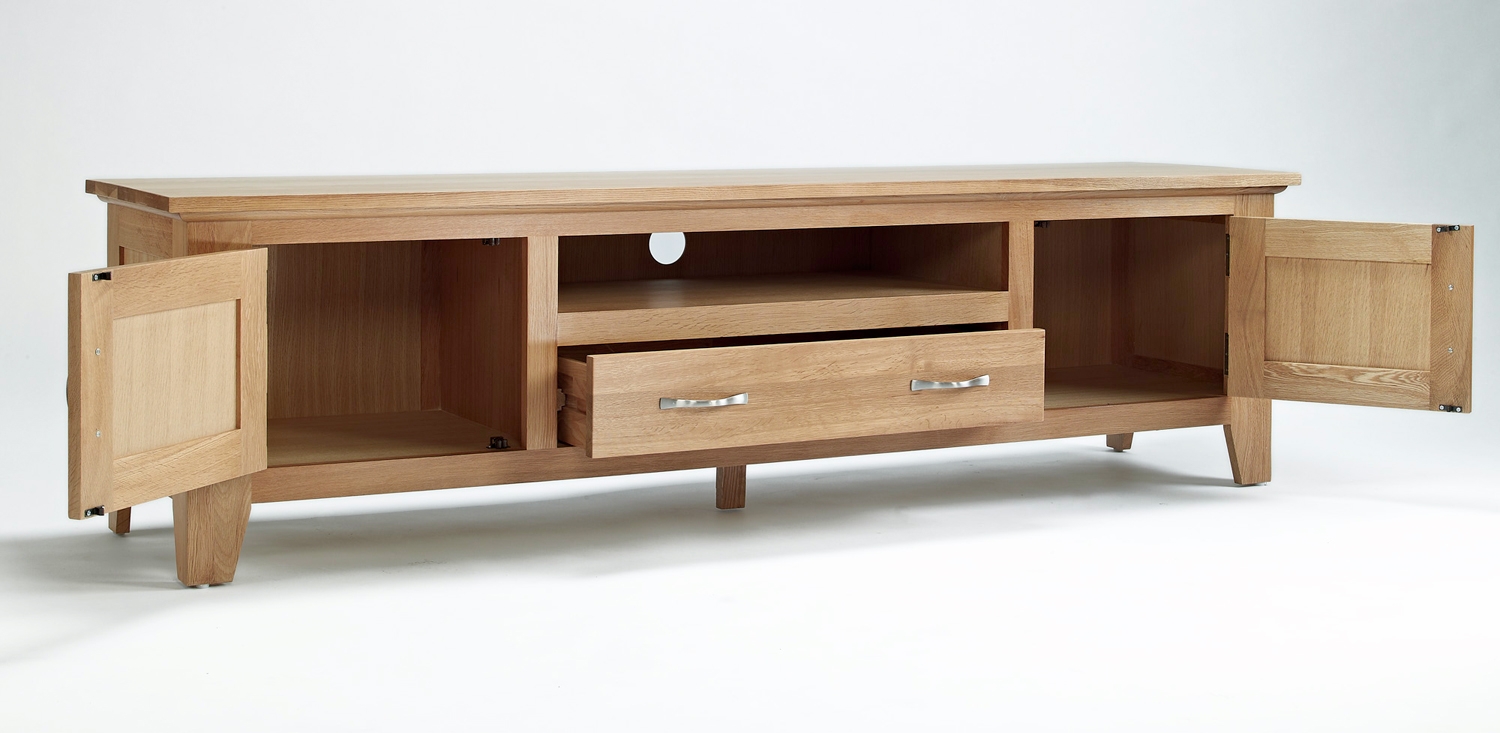 Sherwood Oak Large Tv Unit