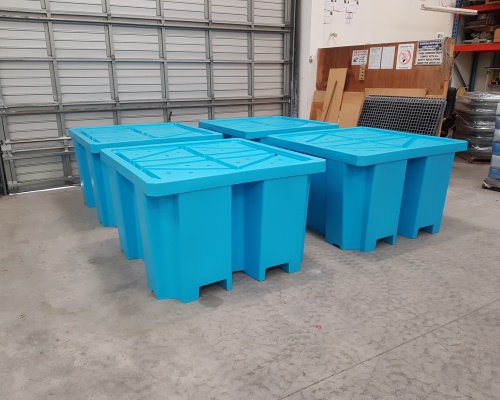 IBC Bunds, spill containment Bunding, chemical spill pallet, Plastic ...